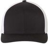 An image of a Custom Flexfit Adult Ultrafibre and Airmesh Cap in Black/ White!