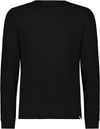 Am image of a Custom Russell Athletic Essential Long Sleeve Tee in Black!