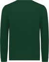 Am image of a Custom Russell Athletic Essential Long Sleeve Tee in Dark Green!