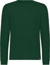 Am image of a Custom Russell Athletic Essential Long Sleeve Tee in Dark Green!