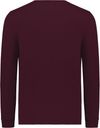Am image of a Custom Russell Athletic Essential Long Sleeve Tee in Maroon!