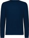 Am image of a Custom Russell Athletic Essential Long Sleeve Tee in Navy!