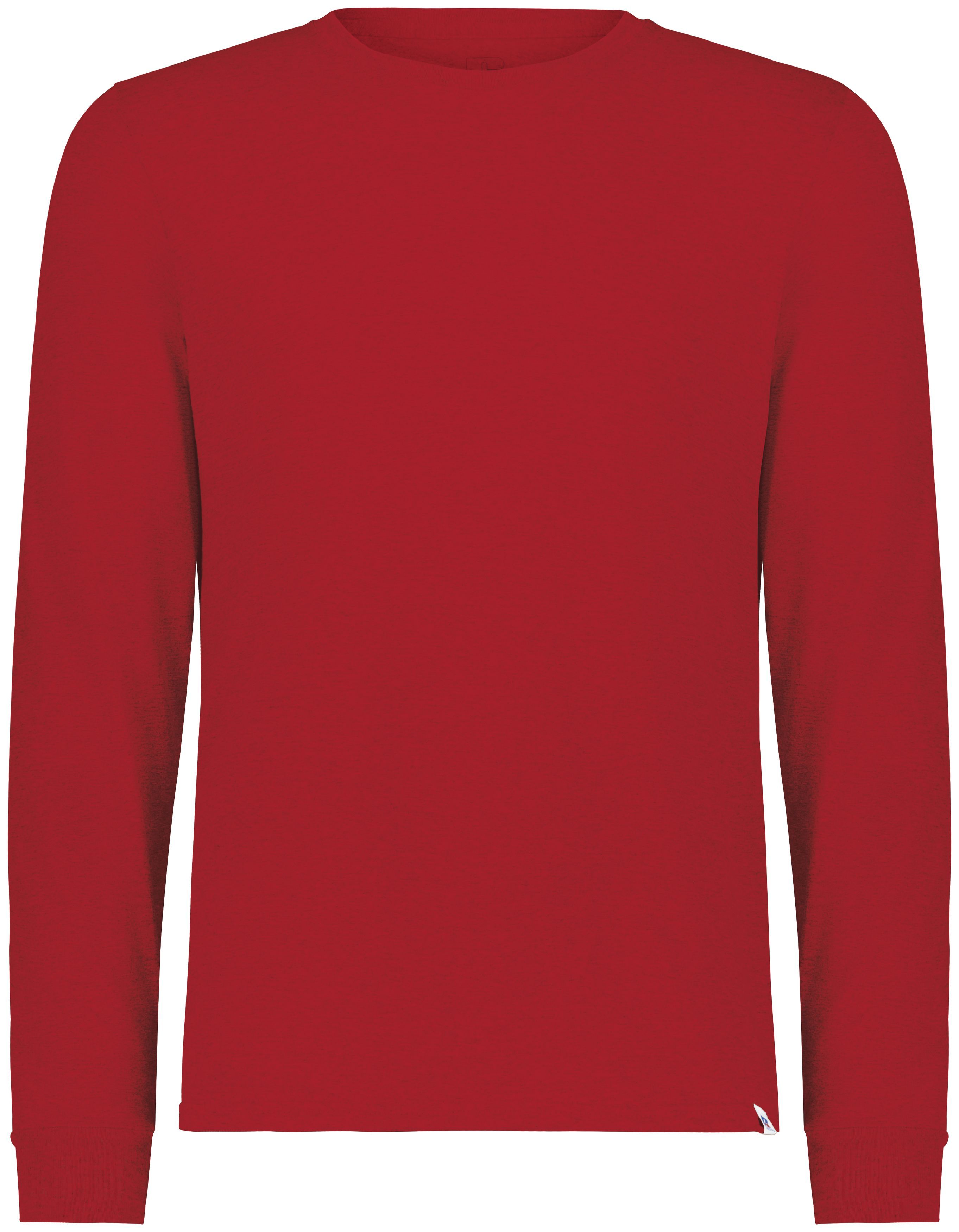 Russell Athletic Essential Long Sleeve Tee in True Red