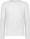 Am image of a Custom Russell Athletic Essential Long Sleeve Tee in White!