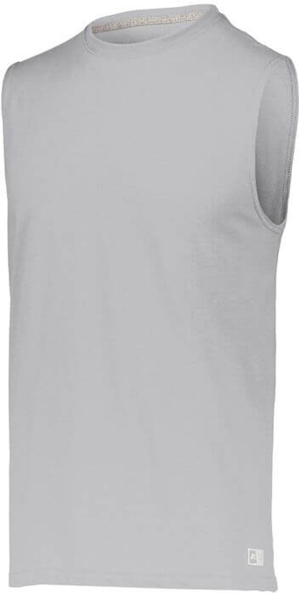 Am image of a Custom Russell Athletic Essential Muscle Tee in Oxford!