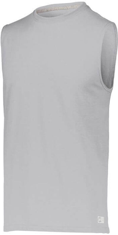 Am image of a Custom Russell Athletic Essential Muscle Tee in Oxford!