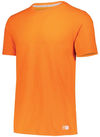 Am image of a Custom Russell Athletic Essential Tee in Burnt Orange!