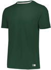 Am image of a Custom Russell Athletic Essential Tee in Dark Green!