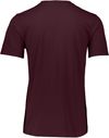 Am image of a Custom Russell Athletic Essential Tee in Maroon!