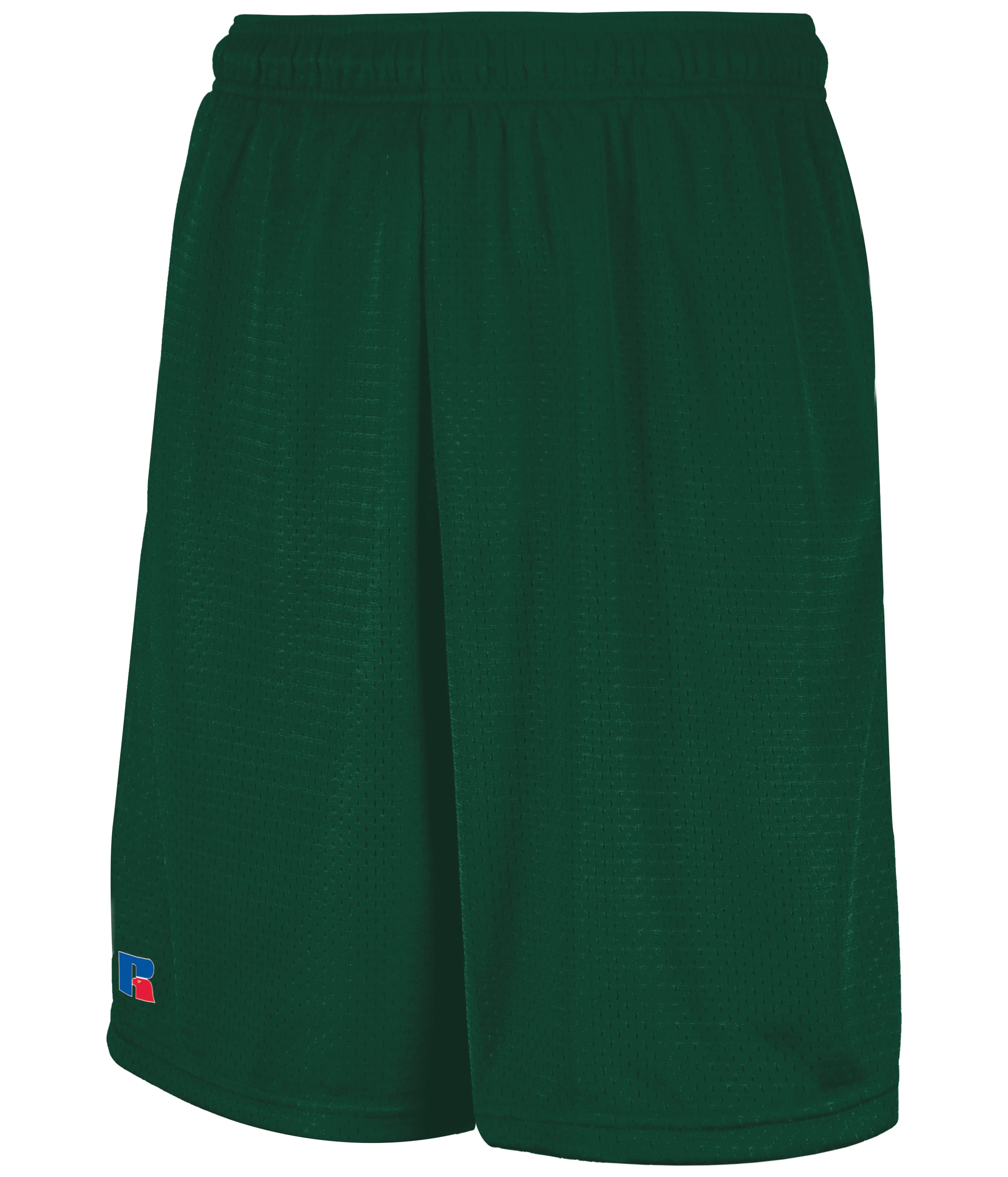 Russell Athletic Mesh Shorts With Pockets in Dark Green