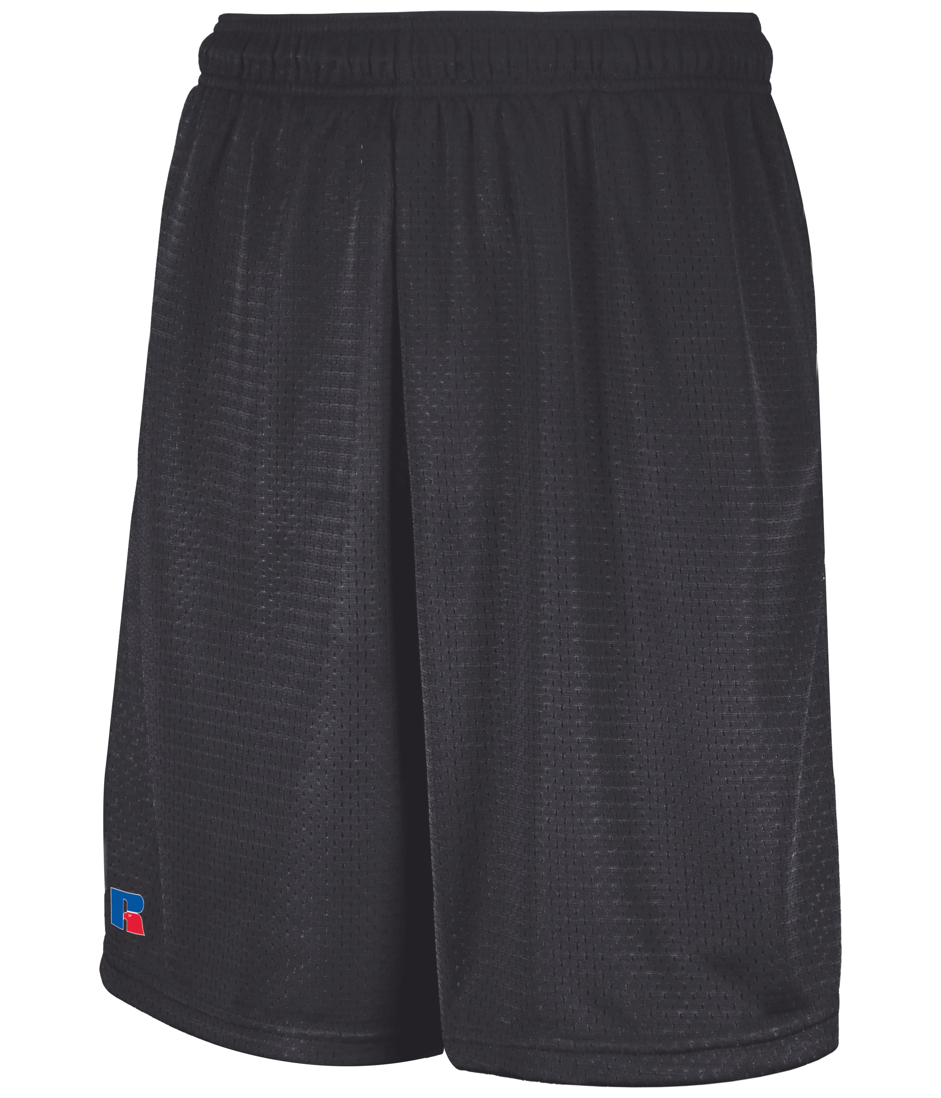 Russell Athletic Mesh Shorts With Pockets in Stealth