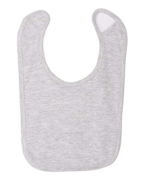 Rabbit Skins Infant Premium Jersey Bib in Heather