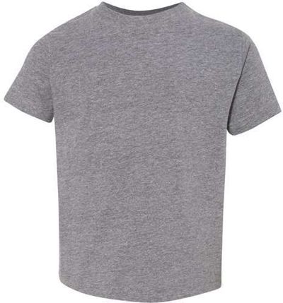 Am image of a Custom Rabbit Skins Toddler Fine Jersey Tee in Graphite Heather!