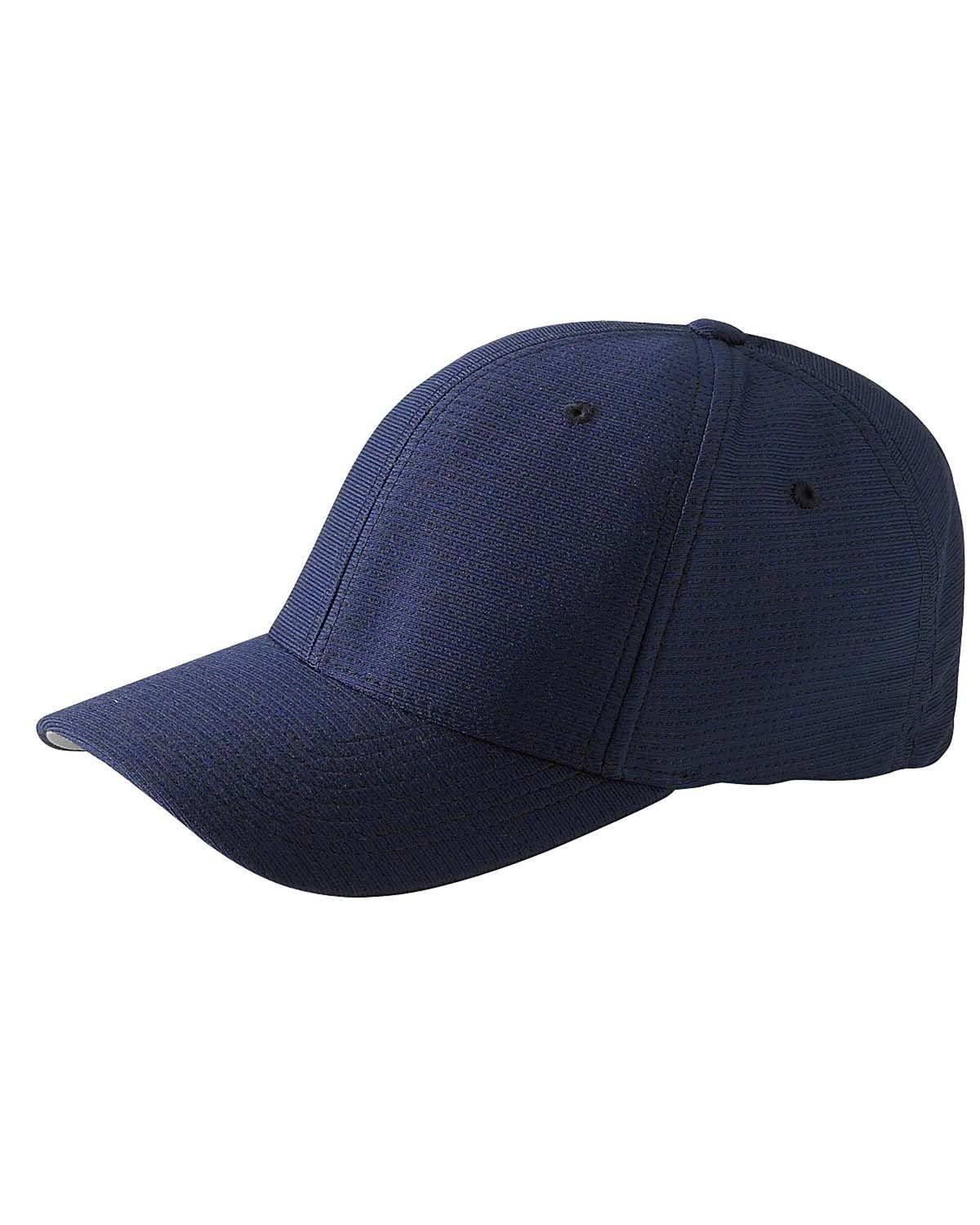Flexfit Adult Cool & Dry Tricot Cap in Navy