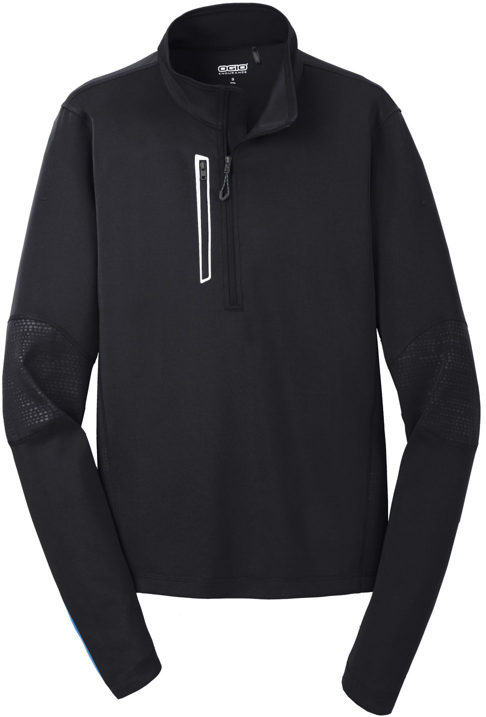 Ogio Fulcrum Quarter Zip in Blacktop