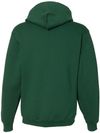 Am image of a Custom Russell Athletic Dri Power Fleece Hoodie in Dark Green!