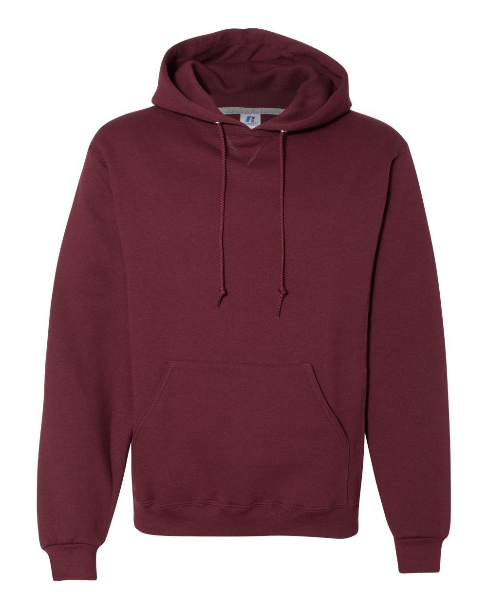 Russell Athletic Dri Power Fleece Hoodie in Maroon