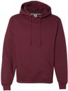 Am image of a Custom Russell Athletic Dri Power Fleece Hoodie in Maroon!