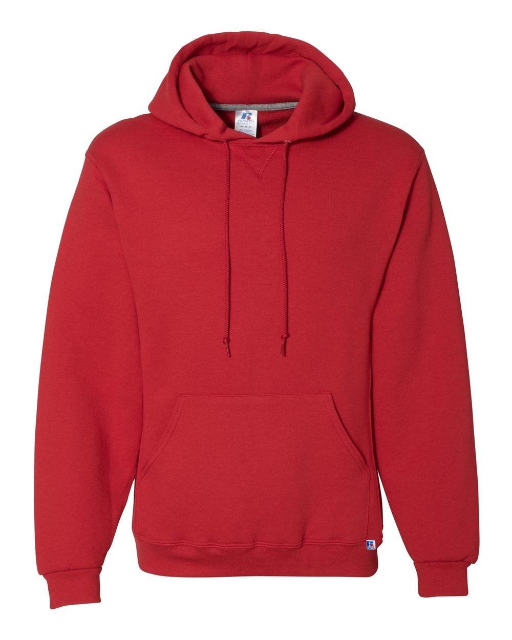 Russell Athletic Dri Power Fleece Hoodie in True Red