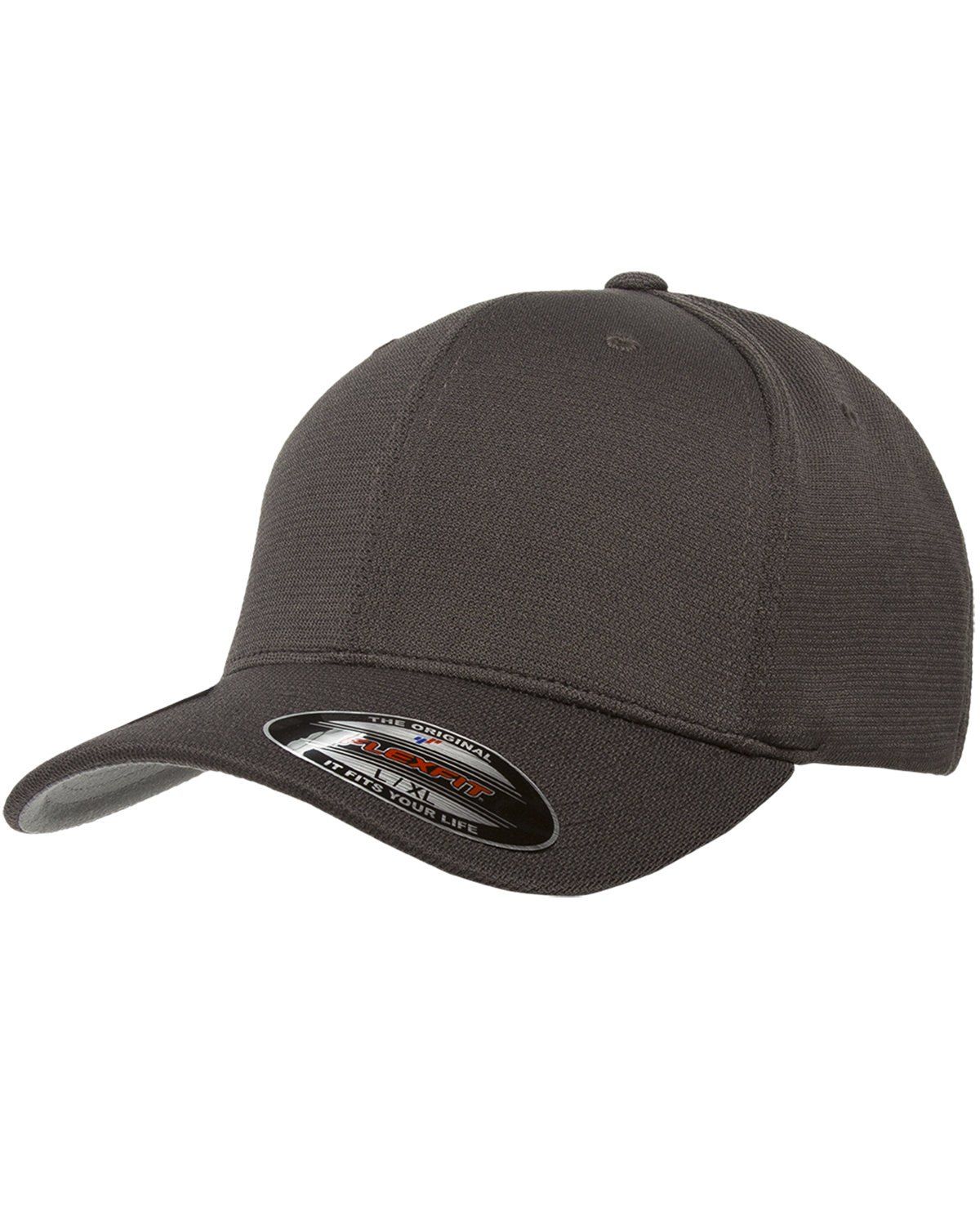 Flexfit Adult Cool & Dry Sport Cap in Grey