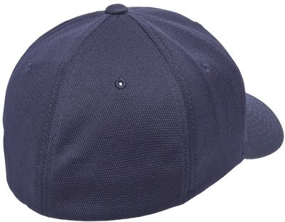 Am image of a Custom Flexfit Adult Cool & Dry Sport Cap in Navy!