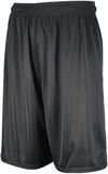 Am image of a Custom Russell Athletics Youth Dri Power Mesh Shorts in Black!