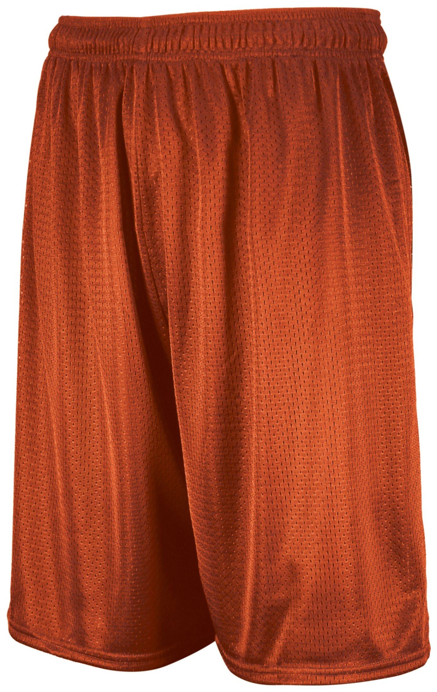 Russell Athletics Youth Dri Power Mesh Shorts in Burnt Orange