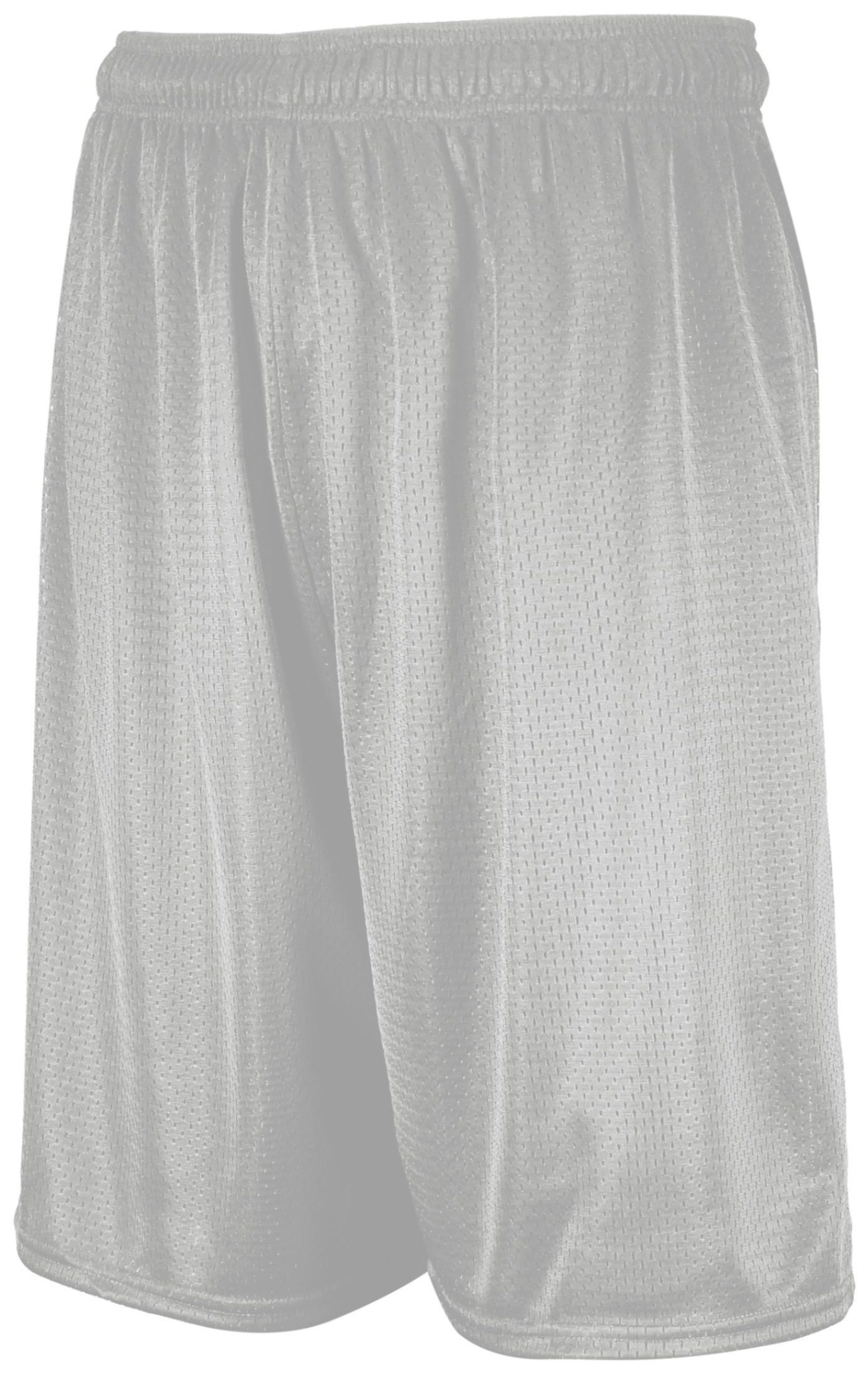 Russell Athletics Youth Dri Power Mesh Shorts in Grid Iron Silver