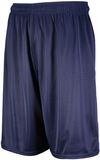 Am image of a Custom Russell Athletics Youth Dri Power Mesh Shorts in Navy!
