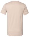 Am image of a Custom Bella and Canvas Unisex Triblend Tee in Tan Triblend!