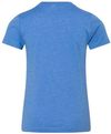Am image of a Custom Bella and Canvas Youth Unisex Jersey Tee in Heather Columbia Blue!