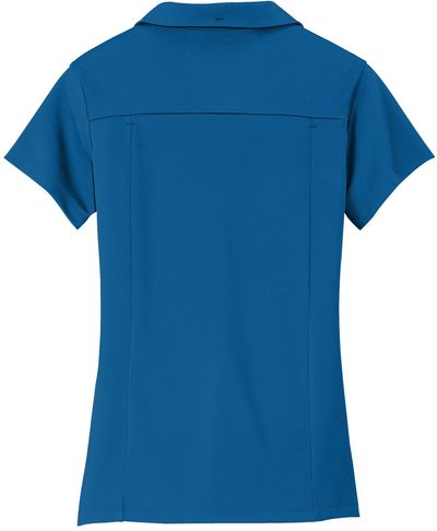 Am image of a Custom Ogio Ladies Framework Polo in Bolt Blue!