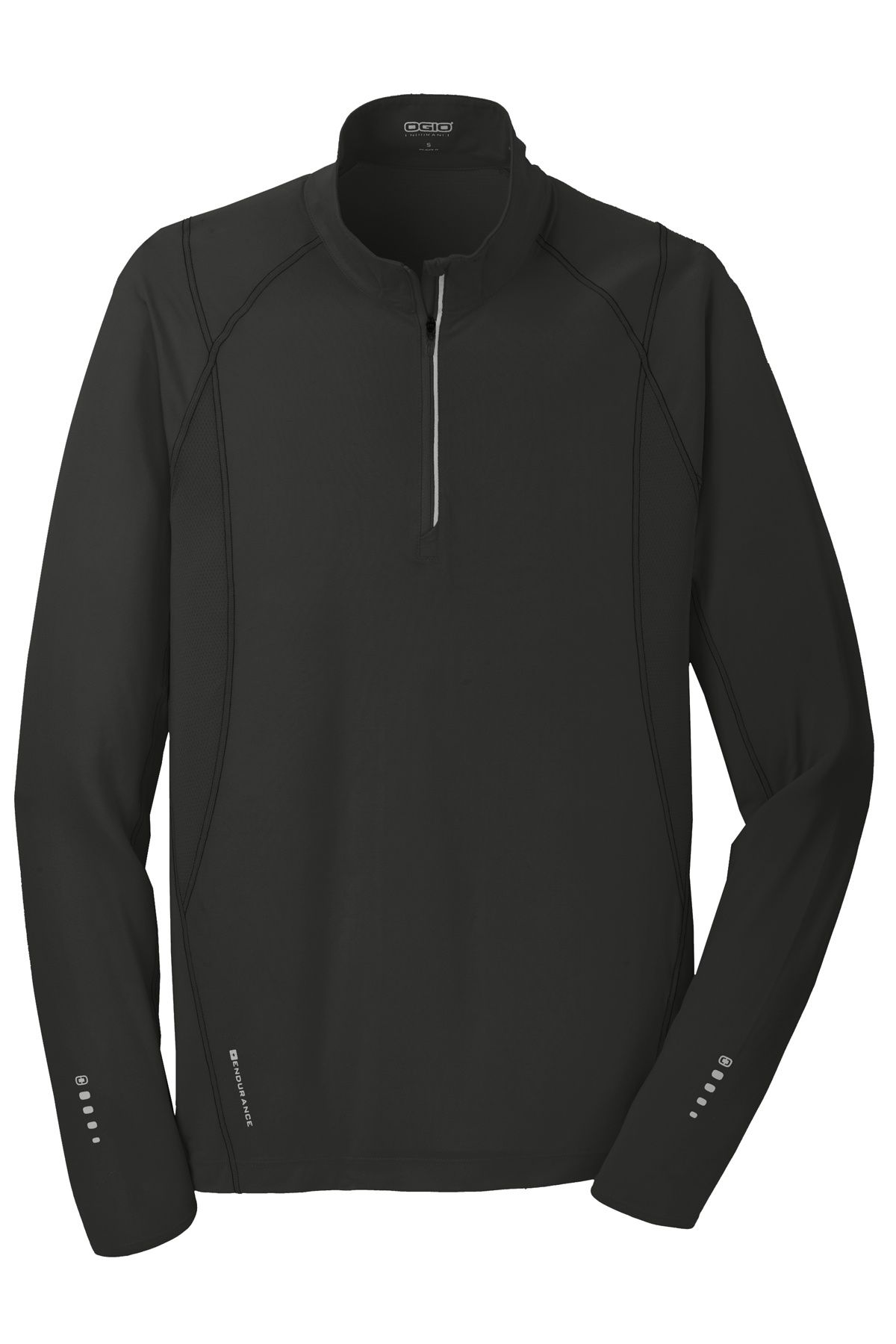 Ogio Nexus Quarter Zip Pullover in Blacktop