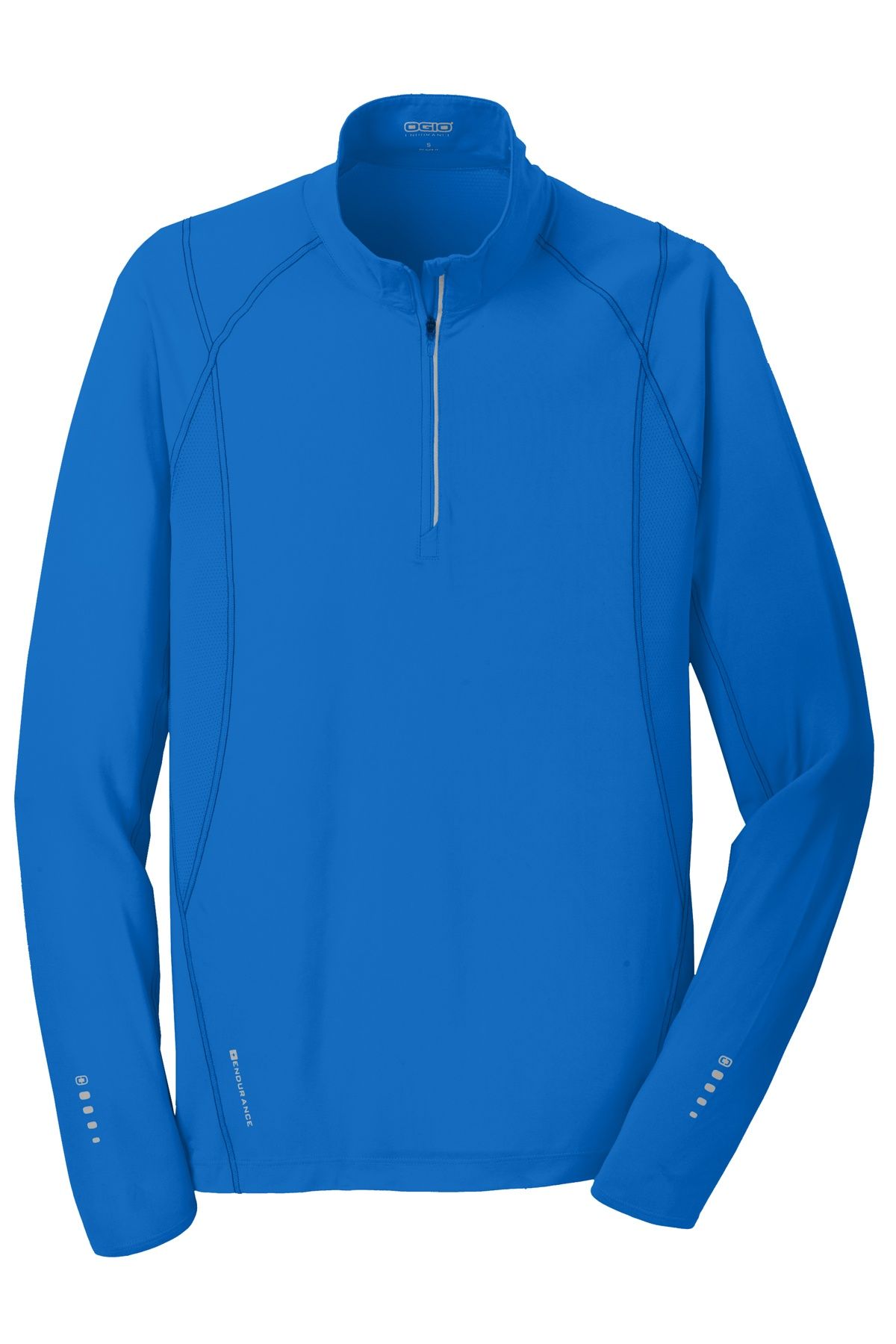 Ogio Nexus Quarter Zip Pullover in Electric Blue