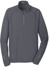 Am image of a Custom Ogio Nexus Quarter Zip Pullover in Gear Grey!