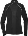 Am image of a Custom Ogio Ladies Nexus Quarter Zip Pullover in Blacktop!