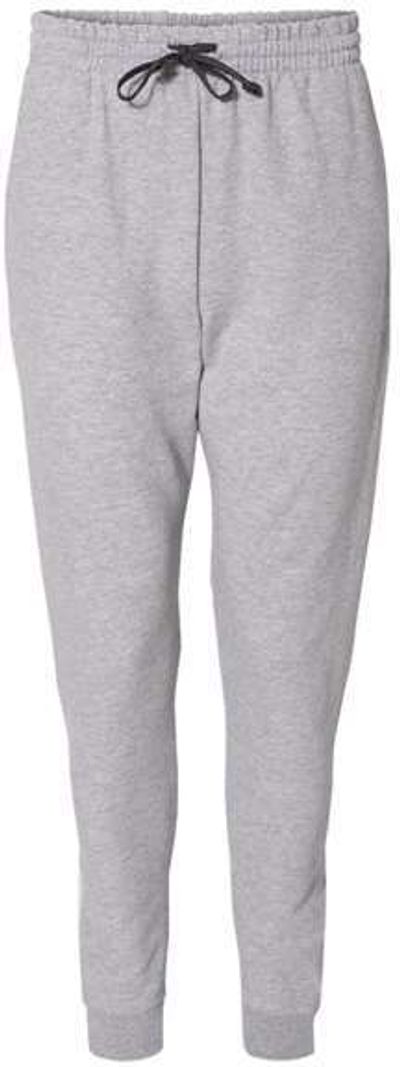 Am image of a Custom JERZEES NuBlend Joggers in Athletic Heather!