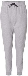 Am image of a Custom JERZEES NuBlend Joggers in Athletic Heather!