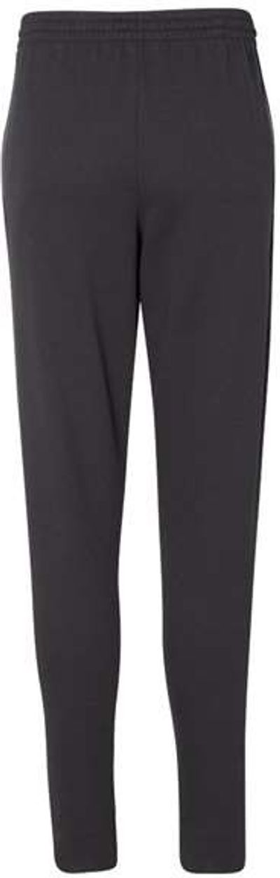 Am image of a Custom JERZEES NuBlend Joggers in Black!