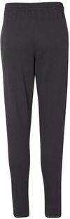 Am image of a Custom JERZEES NuBlend Joggers in Black!
