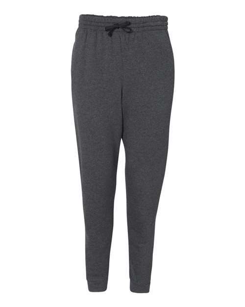 JERZEES NuBlend Joggers in Black Heather