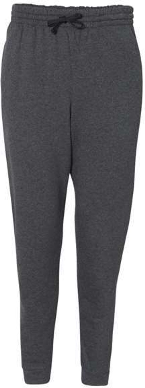Am image of a Custom JERZEES NuBlend Joggers in Black Heather!