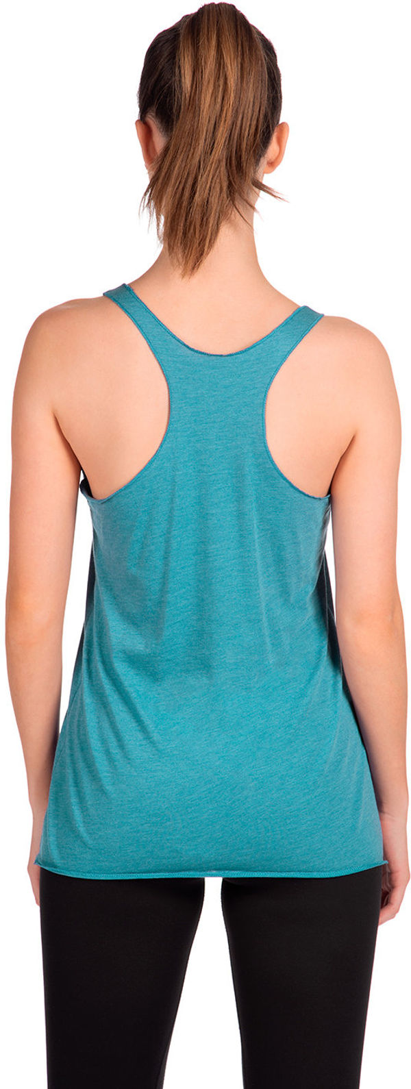 An image of a Custom Next Level Ladies Tri Blend Racerback Tank!