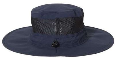 Am image of a Custom Columbia Bora Bora Booney in Collegiate Navy!