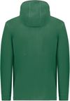 Am image of a Custom Augusta Fleece 2 Full Zip Hoodie in Dark Green!