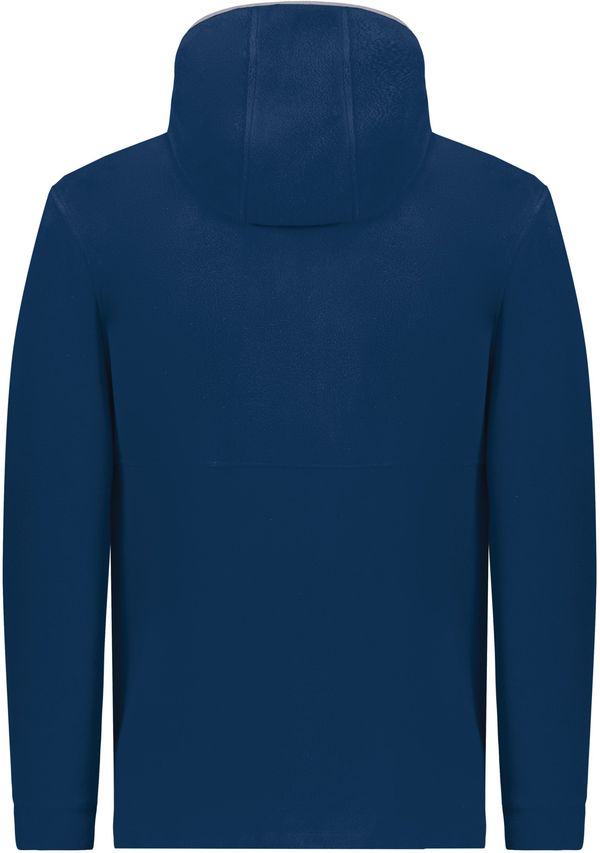 Am image of a Custom Augusta Fleece 2 Full Zip Hoodie in Navy!