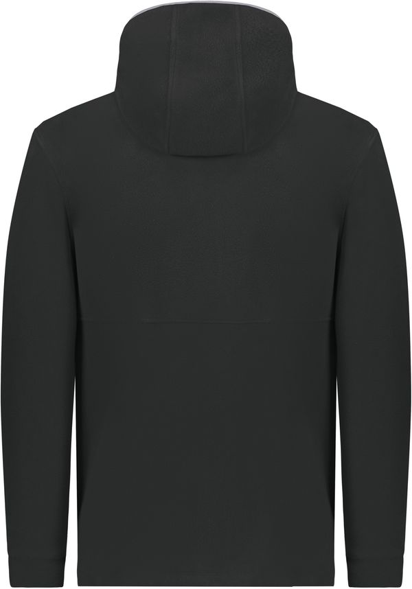 Am image of a Custom Augusta Fleece 2 Full Zip Hoodie in Black!