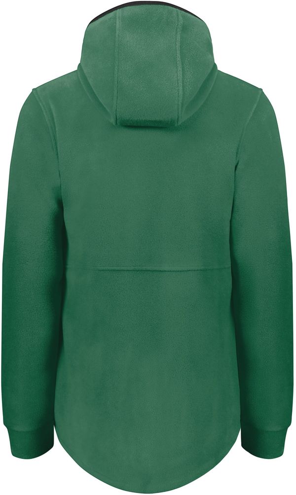 Am image of a Custom Augusta Ladies Chill Fleece 2 Full Zip Hoodie in Dark Green!