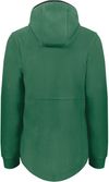 Am image of a Custom Augusta Ladies Chill Fleece 2 Full Zip Hoodie in Dark Green!