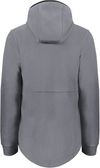An image of a Custom Augusta Ladies Chill Fleece 2 Full Zip Hoodie in Graphite!